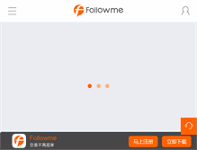 Tablet Screenshot of followme.com
